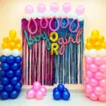 Baby Shower Milk Bottle Theme Decoration