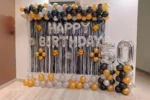 Black Golden Special Birthday Decor