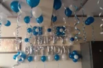 Blue White Balloon Surprise - Image 4