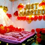 Dreamy Wedding Night Room Decoration