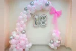 Pretty Pink Bow Birthday Decoration - Image 3