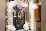 Pretty Pink Bow Birthday Decoration