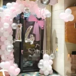Pretty Pink Bow Birthday Decoration