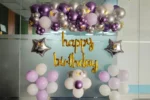 Purple Balloon Theme Decoration - Image 2